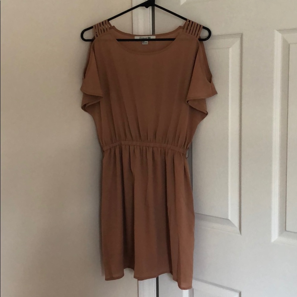 Nude Forever 21 dress